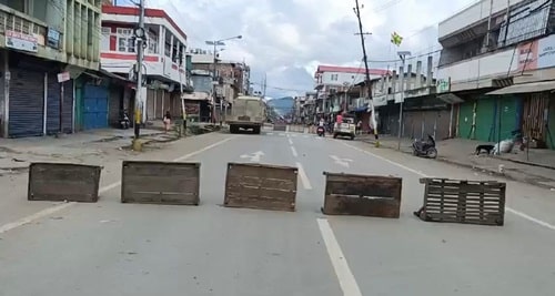 Shutdown in Manipur hill districts today