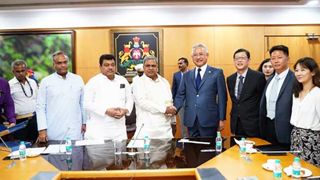 Siddaramaiah holds talks with Foxconn CEO