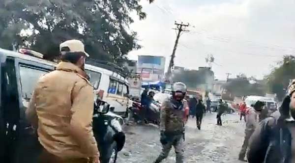 Six injured in two blasts in Jammu