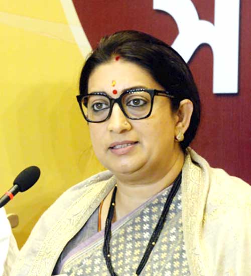 Foreign forces trying to destroy India's democracy: Smriti Irani