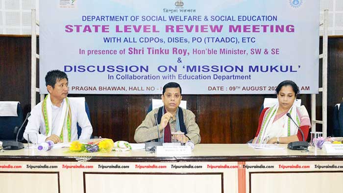 Minister Tinku Roy chairs claims of better Edu system in Anganwadi Centres