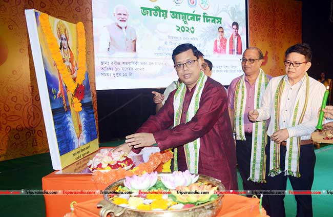 Promote Ayurveda as pathway to holistic well-being: Minister Tinku Roy