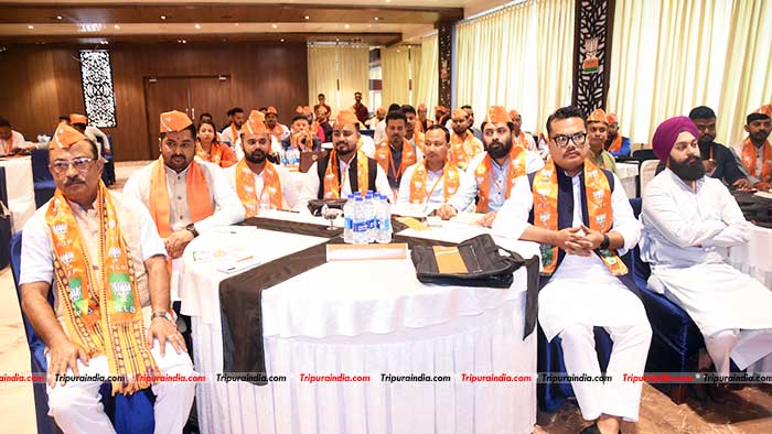 Executive meeting of BJYM held ahead of 2024 LS poll