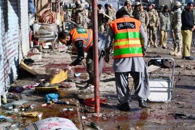 Pakistan: Suicide blast kills 5 security personnel in Balochistan province