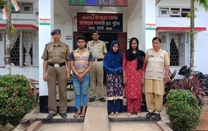 Three Rohingyas including two women arrested in Tripura