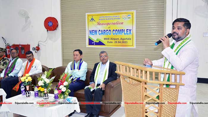 New cargo complex in Agartala MBB airport to benefit local traders: Minister Sushanta Chowdhury