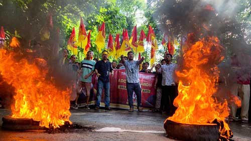 Tribal party sponsored 12-hour bandh hits normal life in Tripura’s tribal areas