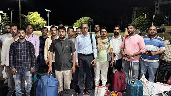 BSF facilitates return of 17 Indian workers stranded in unrest-hit Bangladesh