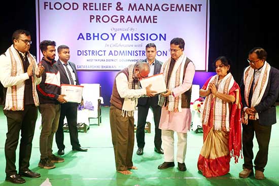 Centre to release funds to mitigate damages of last year’s catastrophic flood in Tripura: CM Saha