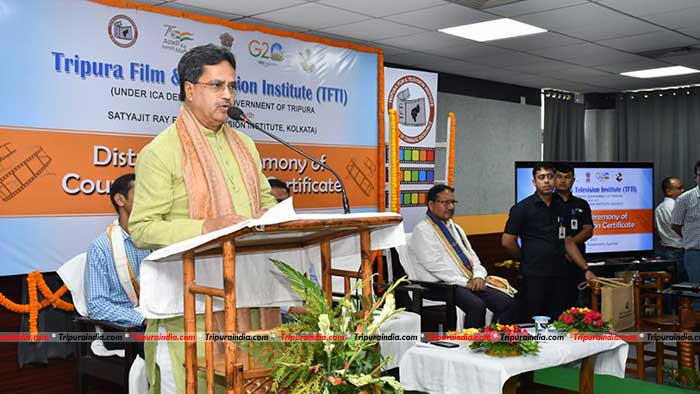 Tripura Film and Television Institute – a venture to hunt youth’s talent: CM Dr. Manik Saha