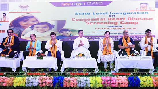 Tripura Govt to provide free medical services to children born with congenital heart diseases: CM Dr Manik Saha