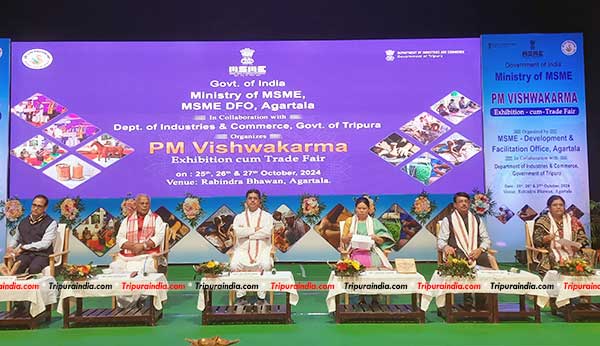 Tripura made significant progress in implementing the PM-Vishwakarma scheme: Union Minister of MSME Jitan Ram Manjhi