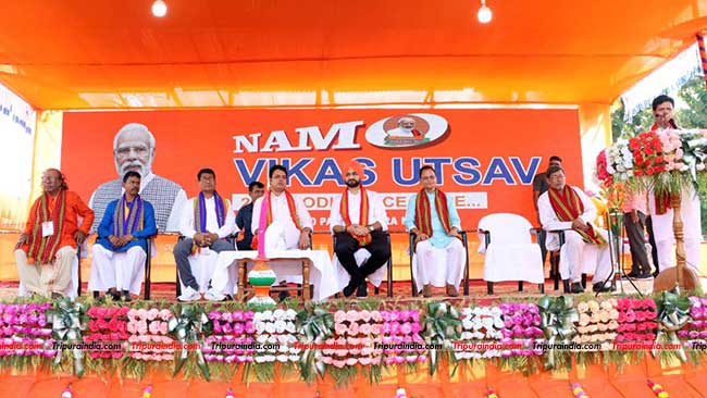 Tripura marks PM Modi’s birthday with Namo Vikas Utsav