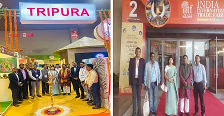 Tripura pavilion at 43rd India International Trade Fair in Delhi eyes to attract foreign investors