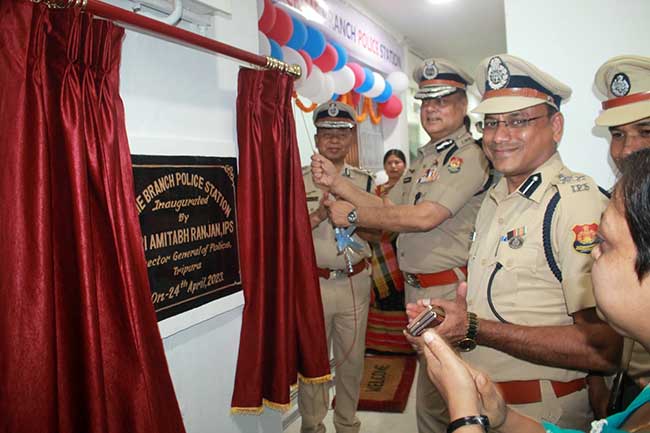 Tripura sets up first Crime Branch Police Station for eco offences, drugs cases