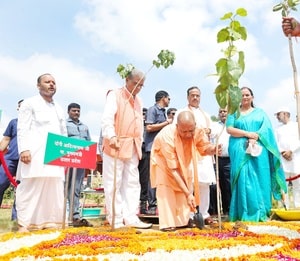 UP CM launches tree plantation campaign