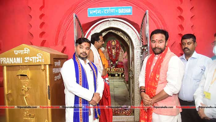 Beautification work of Tripura Sundari temple to complete by end of 2023: G Kishan Reddy