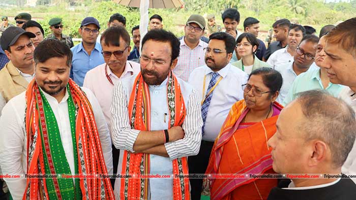 Agartala-Akhaura Rail link to play key role in PM Modi’s ‘Act East Policy’: Union Minister G Kishan Reddy