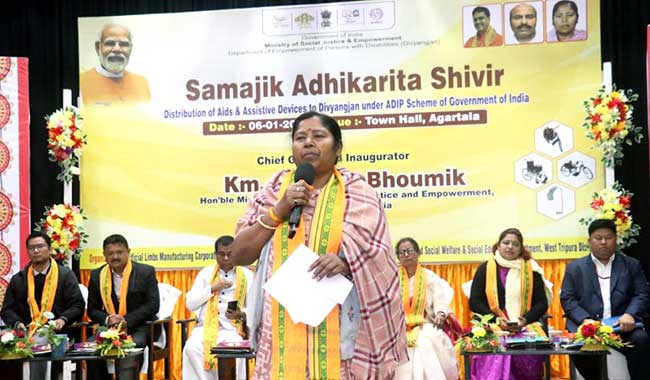 PM working for Divyang people since 2014: MoS Pratima