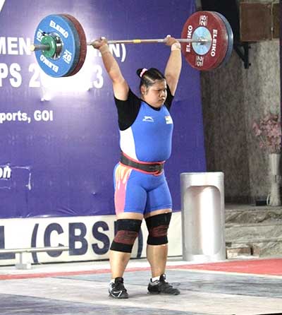 Weightlifter Martina Devi eyes creating more National Records at KIYG