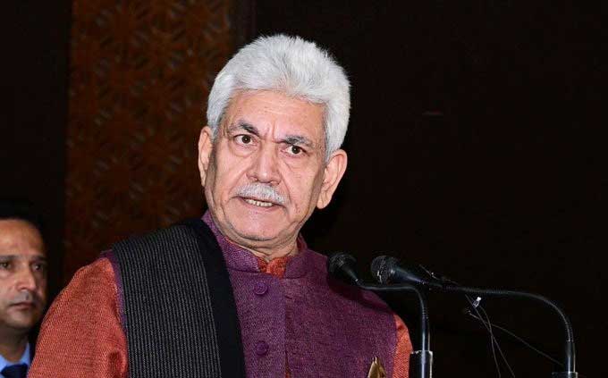 J&K L-G highlights achievements during his tenure