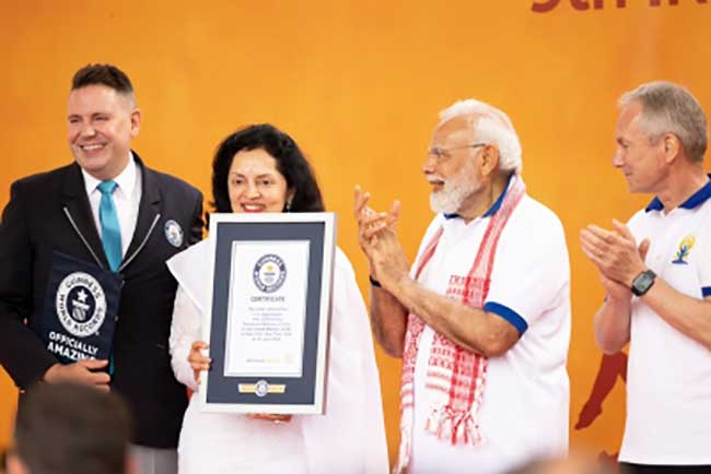 Yoga Day at UN sets record as Modi, Guterres stress its universality