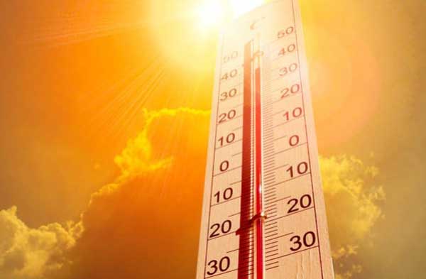 Mercury rises to nearly 40 degrees C in many places of NE