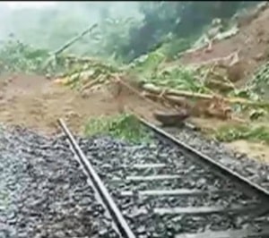 Train services in Tripura, Mizoram hit for a week now due to flood, landslides