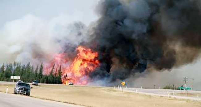 30K households in Canadian province asked to evacuate due to wildfires