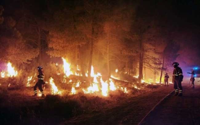 Wildfires force over 12,000 people to evacuate Spanish island